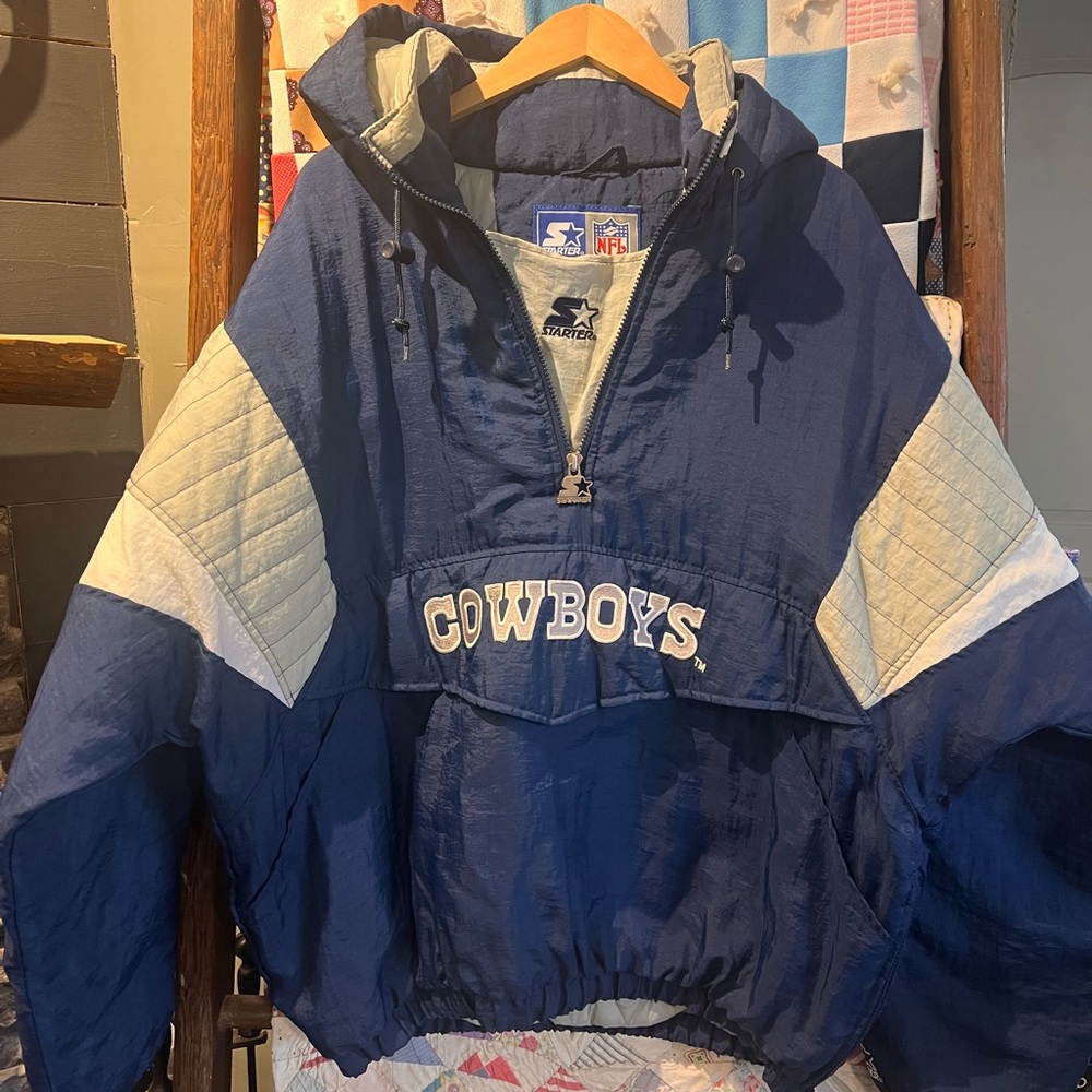 SOLD!! 90’s Cowboys Starter/NFL coat